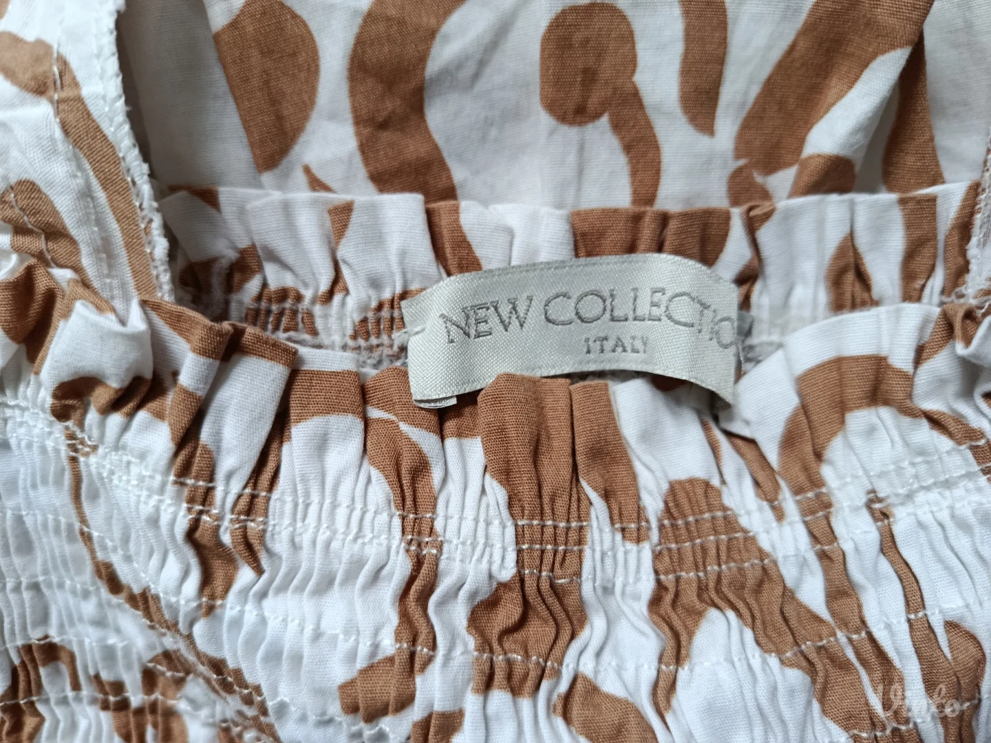 Cvetna letnja haljina na siroke bretele, S/ M