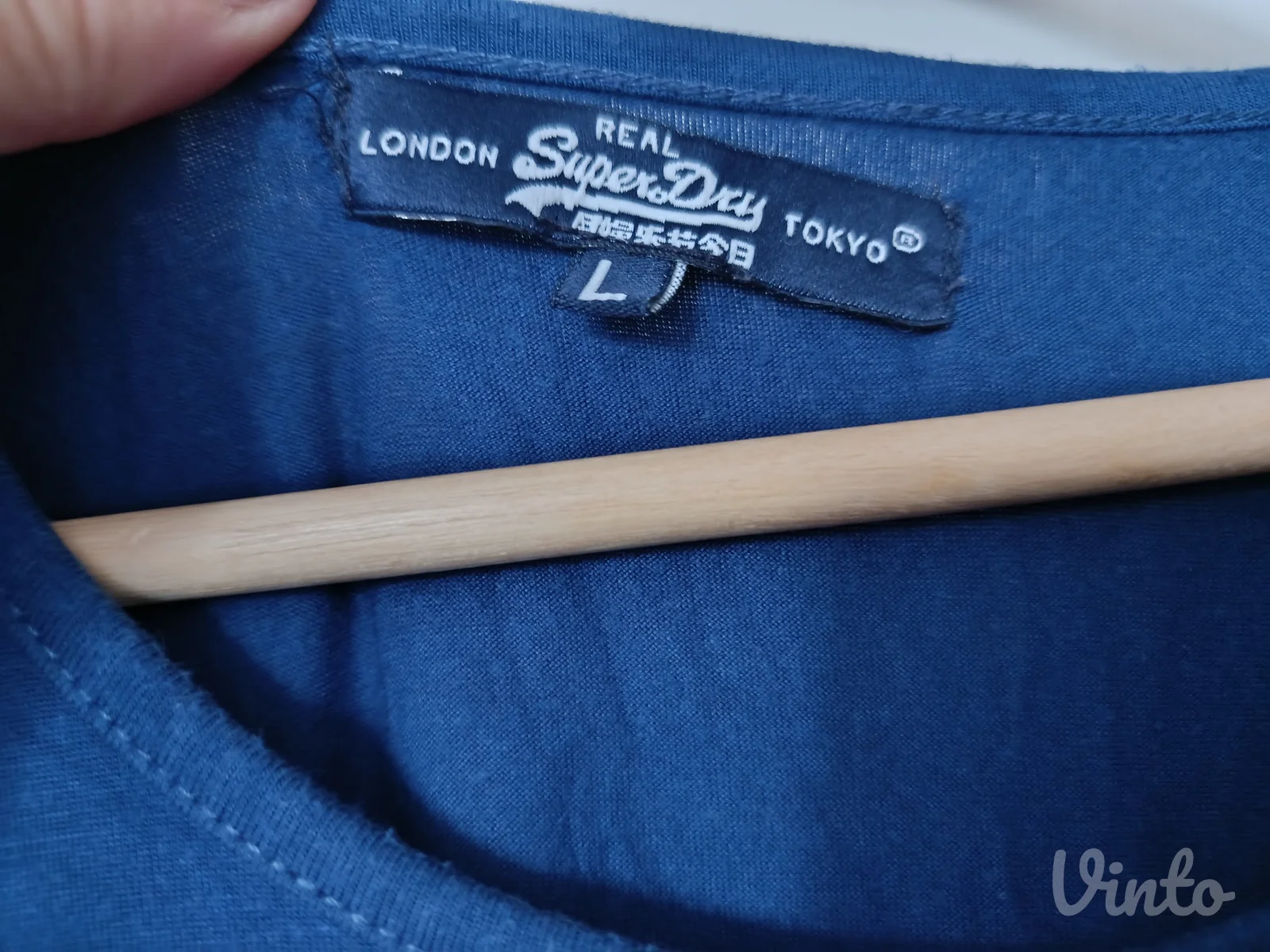 Haljina na bretele, L vel, kobalt plava, Superdry, AKCIJA