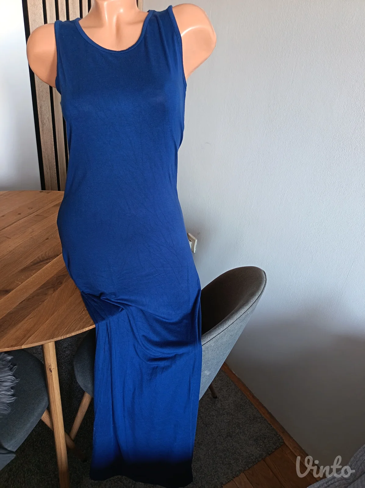 Haljina na bretele, L vel, kobalt plava, Superdry, AKCIJA