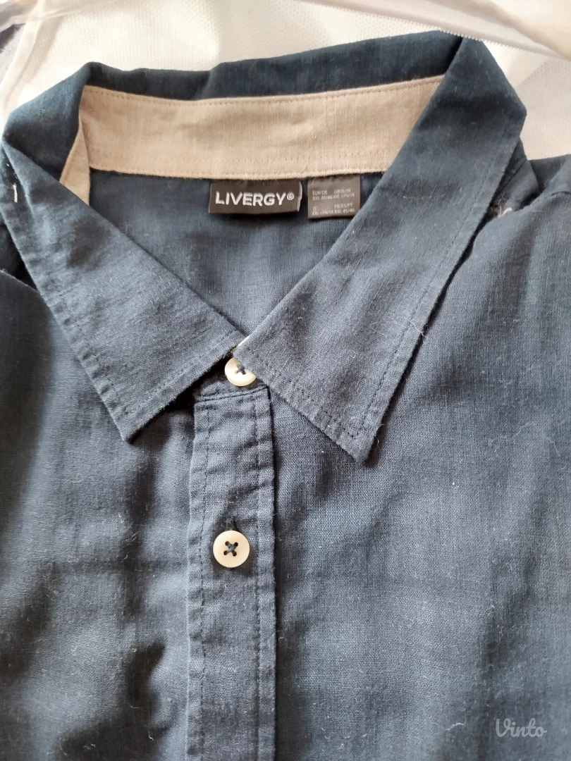 Muske kosulje, 2XL, kratki i dugi rukav, 9kom