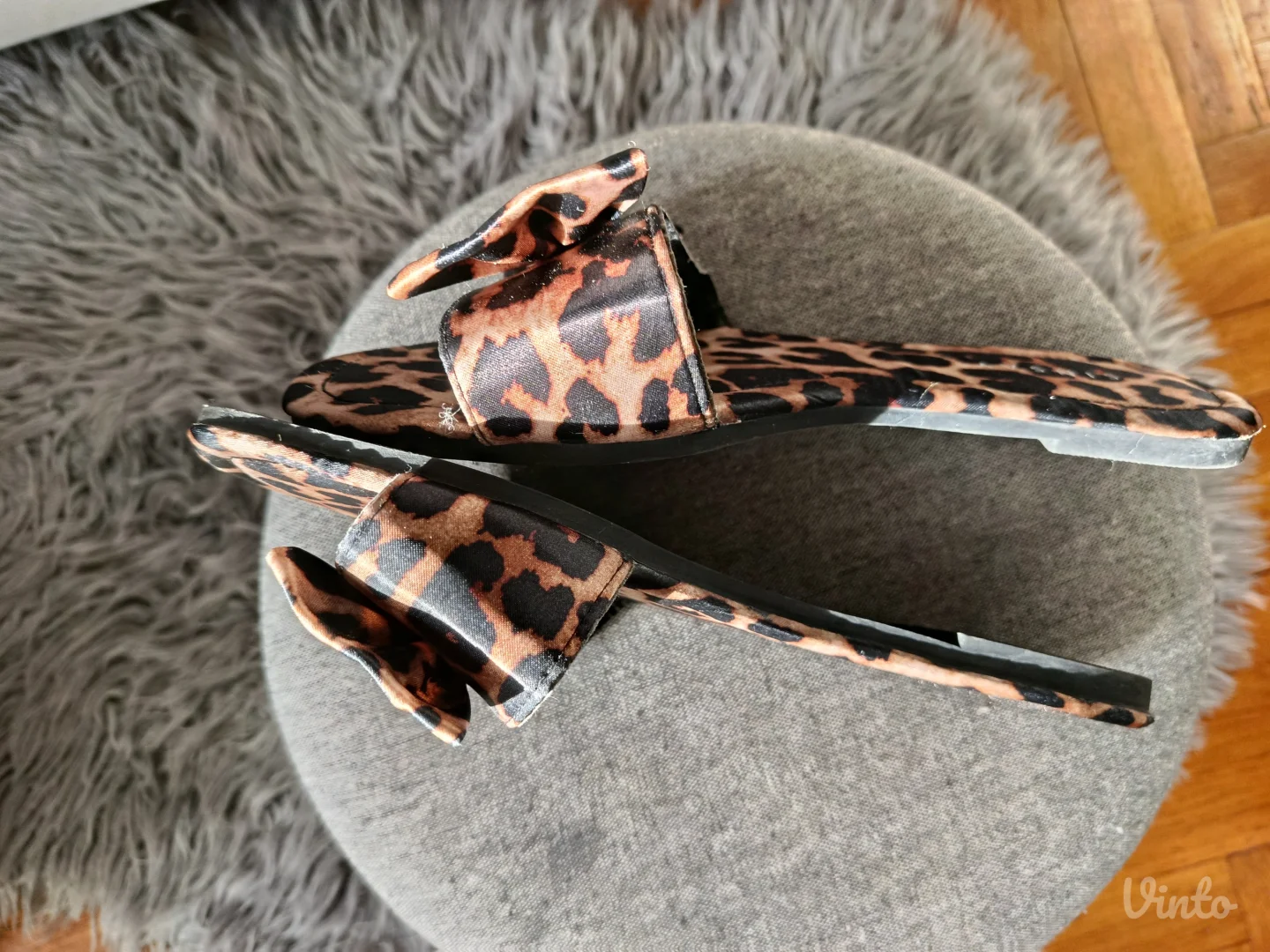 Sinsay animal print papuce, br.36