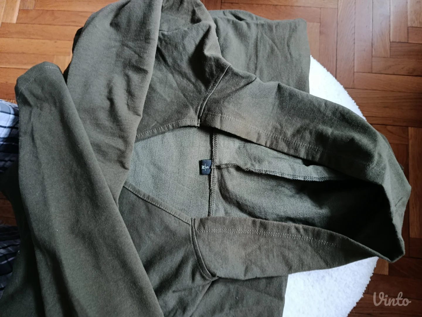 Sportska duga haljina sa kapuljacom, S/ M