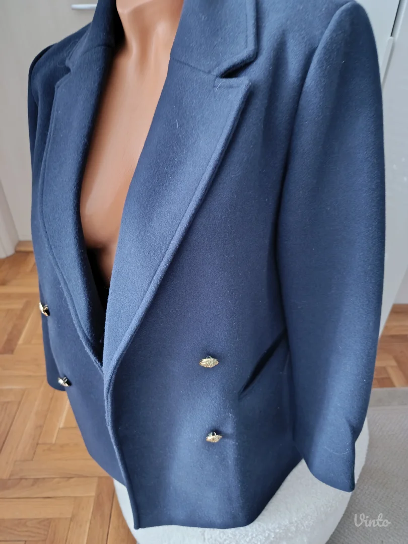 Sako zenski deblji teget, Sinsay, vel.XS(S)