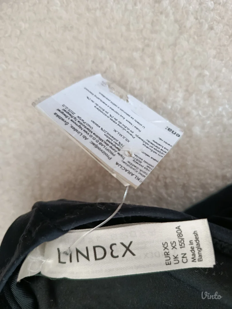 Lindex jednodelni crni kupaci, vel.XS, NOVO