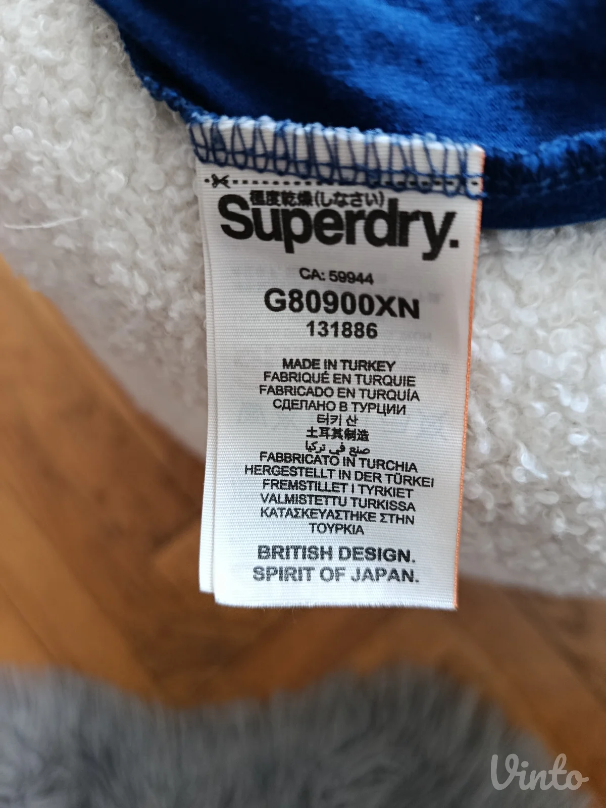 Haljina na bretele, L vel, kobalt plava, Superdry, AKCIJA