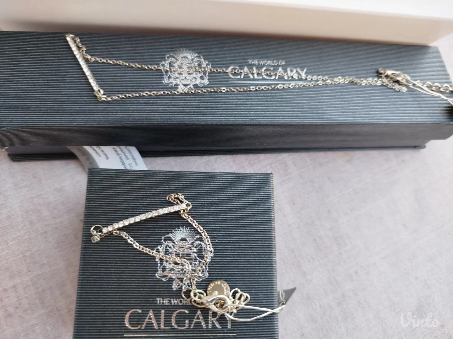 Calgary, set narukvica i ogrlica, sa Swarowski kristalima