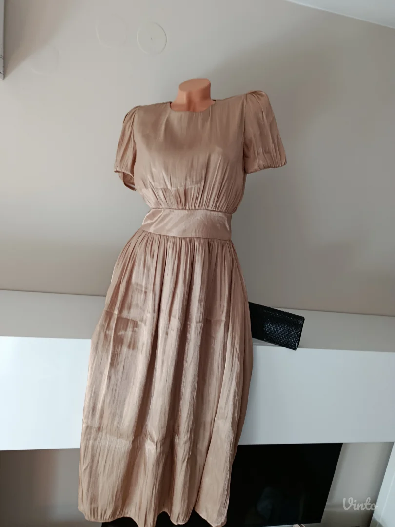 Zara zlatna haljina, vel.S