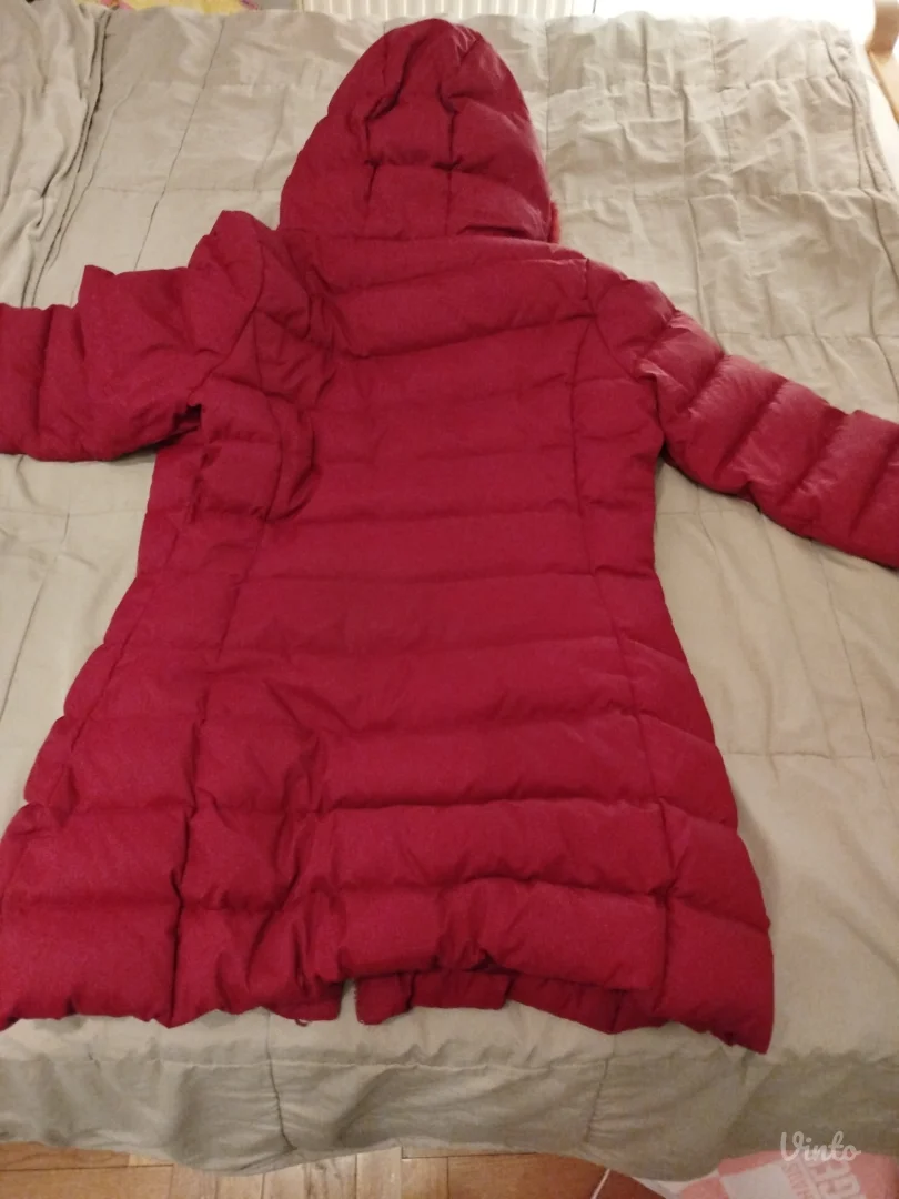 Benetton perjana jakna, bordo, XS