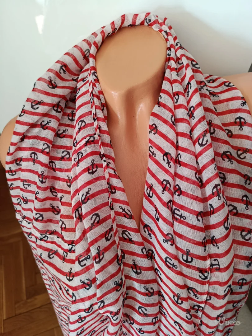 Marama/ sal pruge, morski motiv