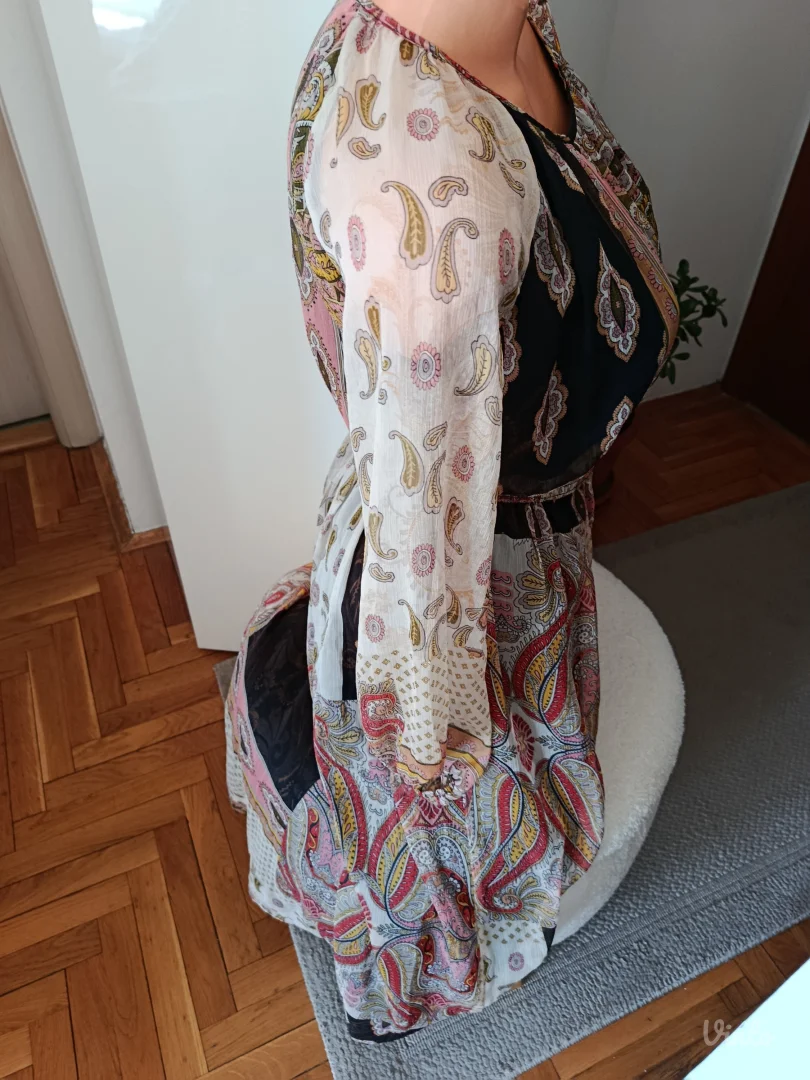 Zara boho haljina, S vel.