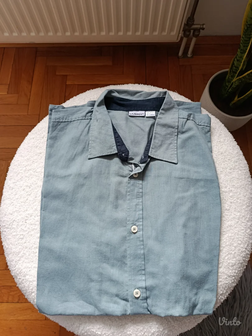 Muske kosulje, 2XL, kratki i dugi rukav, 9kom