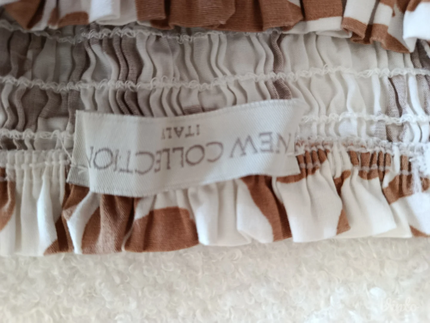 Cvetna letnja haljina na siroke bretele, S/ M