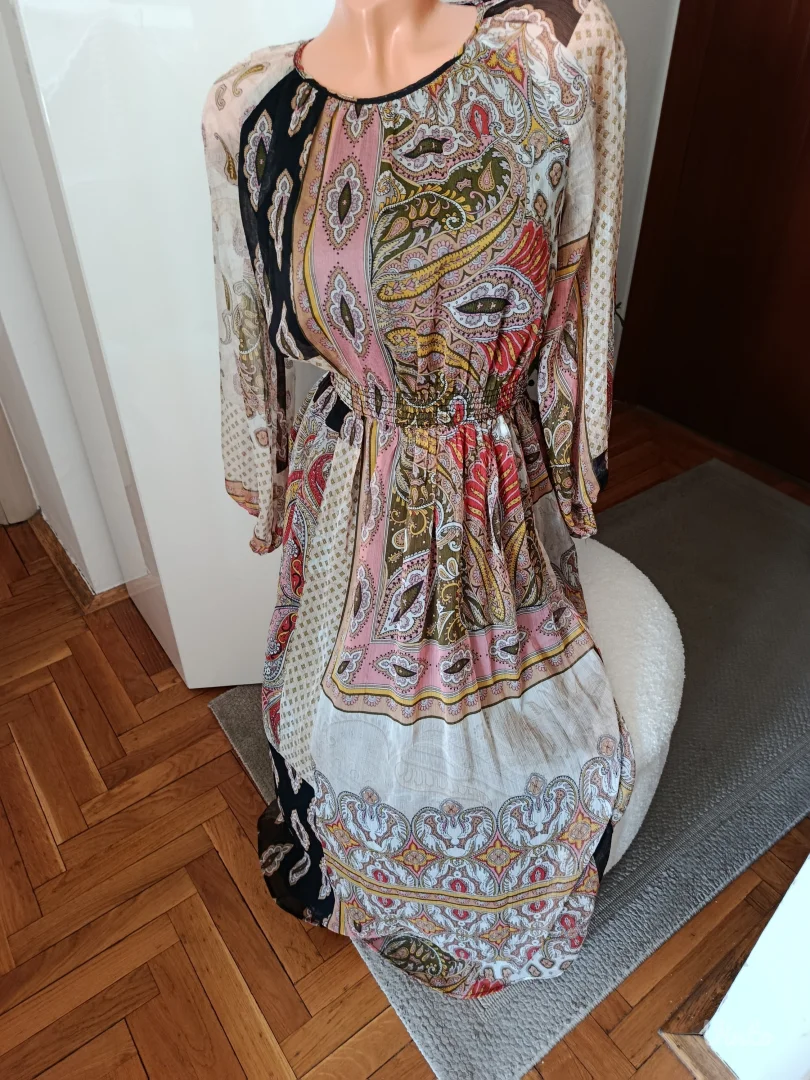 Zara boho haljina, S vel.