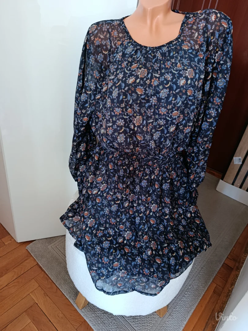 Boho teget haljina, Bisem, Turska, M vel, NOVO