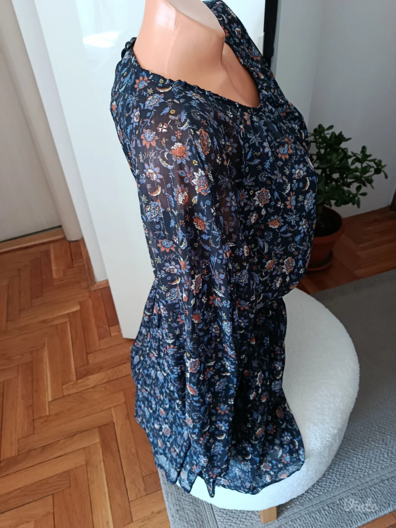 Boho teget haljina, Bisem, Turska, M vel, NOVO