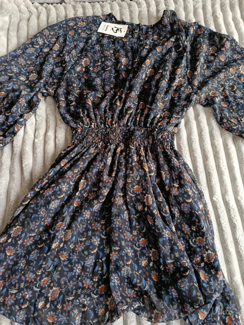 Boho teget haljina, Bisem, Turska, M vel, NOVO