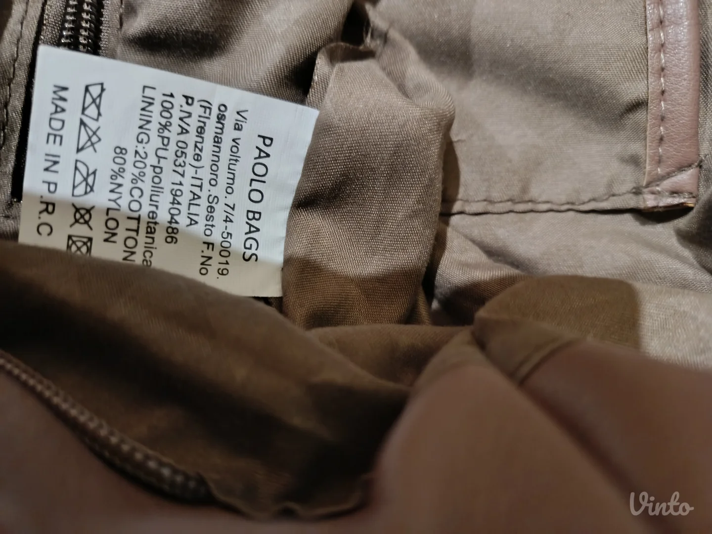 Ranac/ torba, Paolo bags, braon