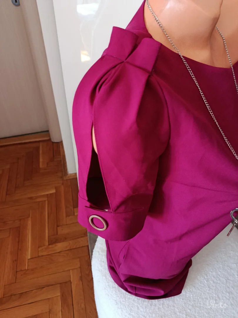 Fuksija roza haljina, butik Scarlet, S/ M, NOVO