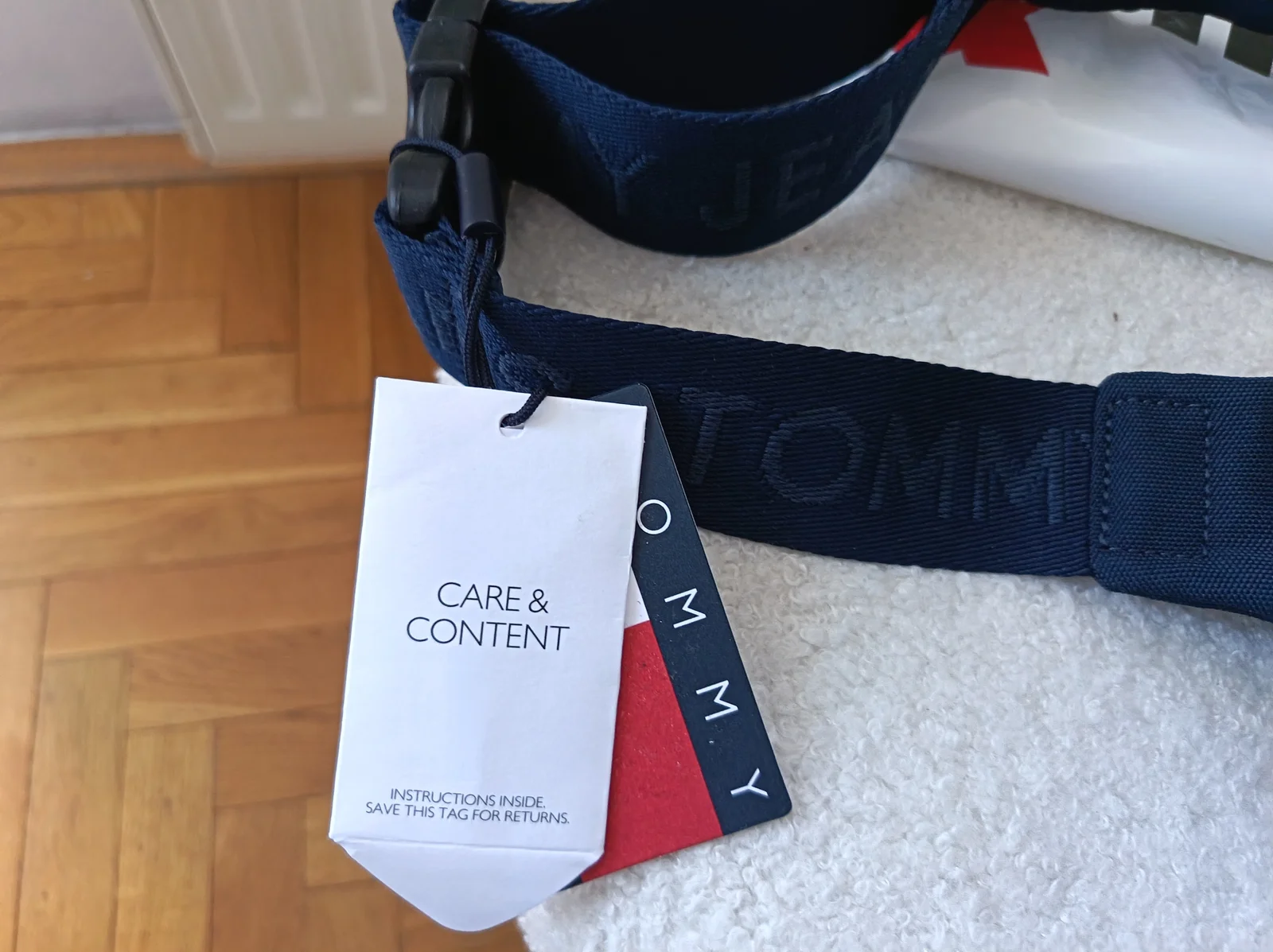 Muška teget torbica oko struka,Tommy Jeans, NOVO
