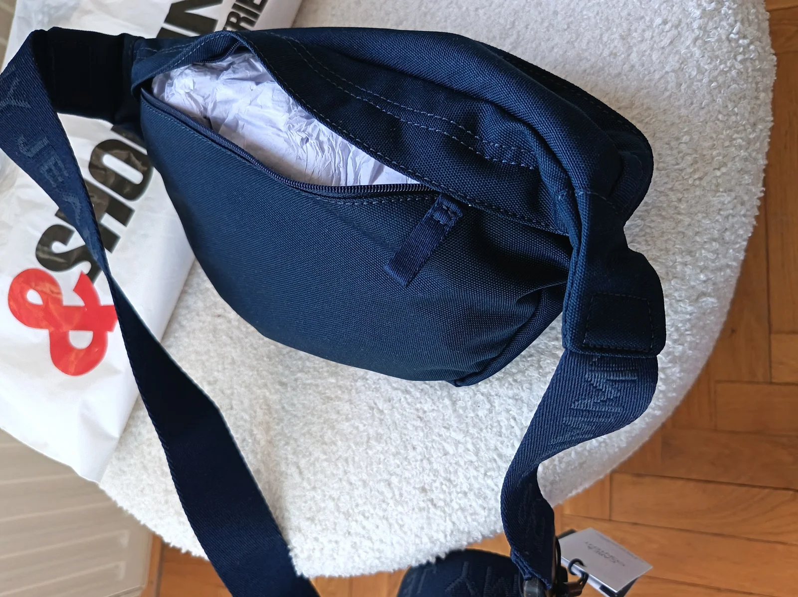 Muška teget torbica oko struka,Tommy Jeans, NOVO