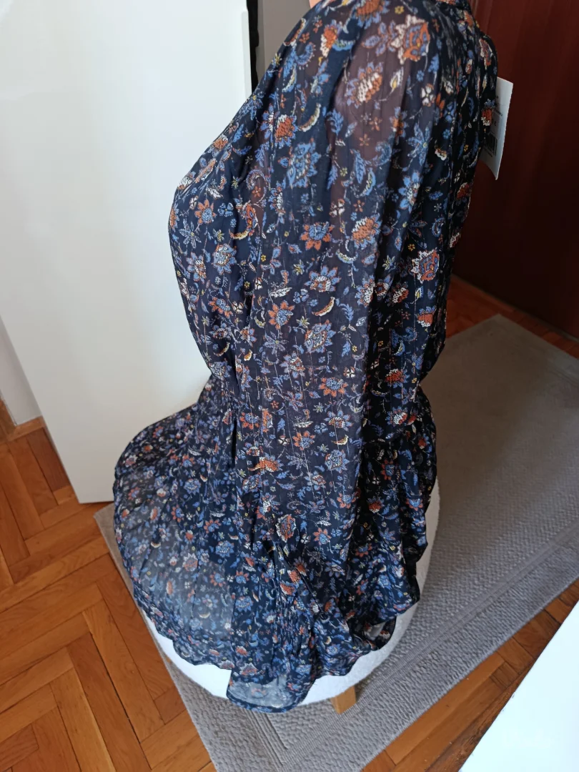 Boho teget haljina, Bisem, Turska, M vel, NOVO