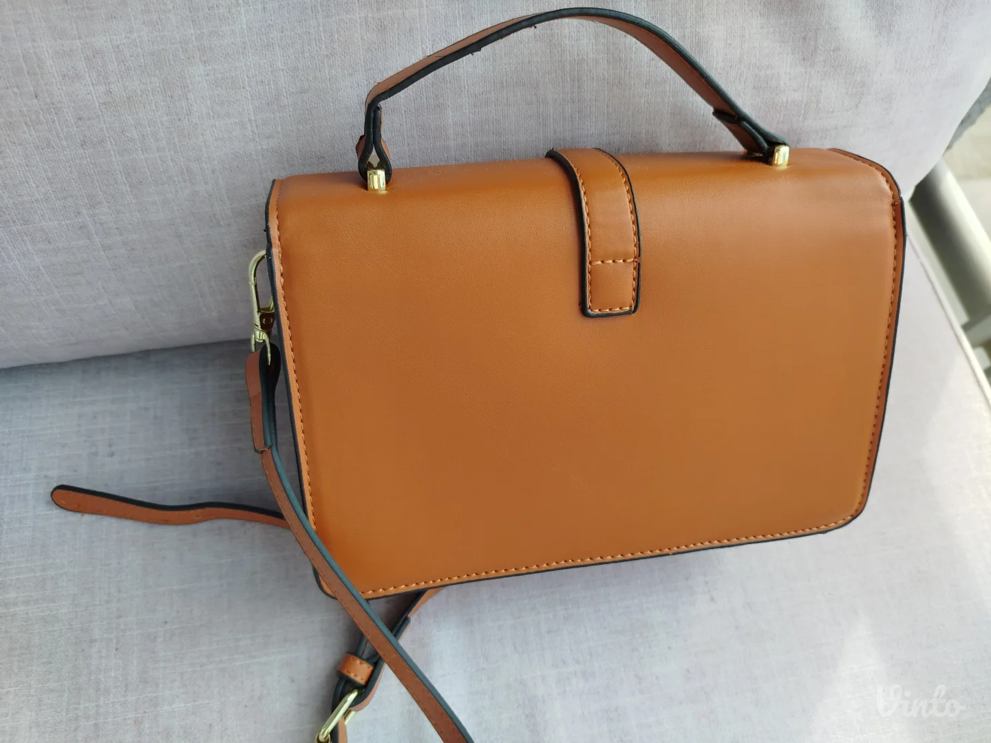 Braon torbica na rame, Shein, novo