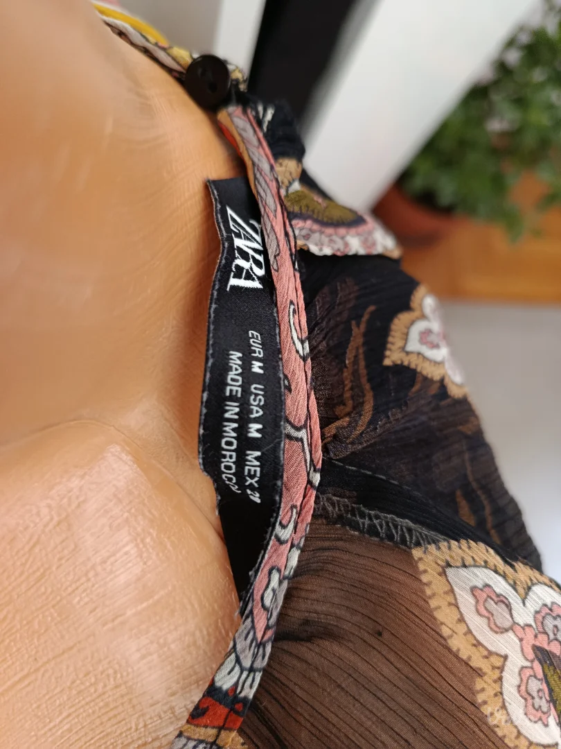 Zara boho haljina, S vel.