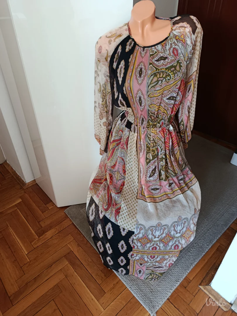 Zara boho haljina, S vel.