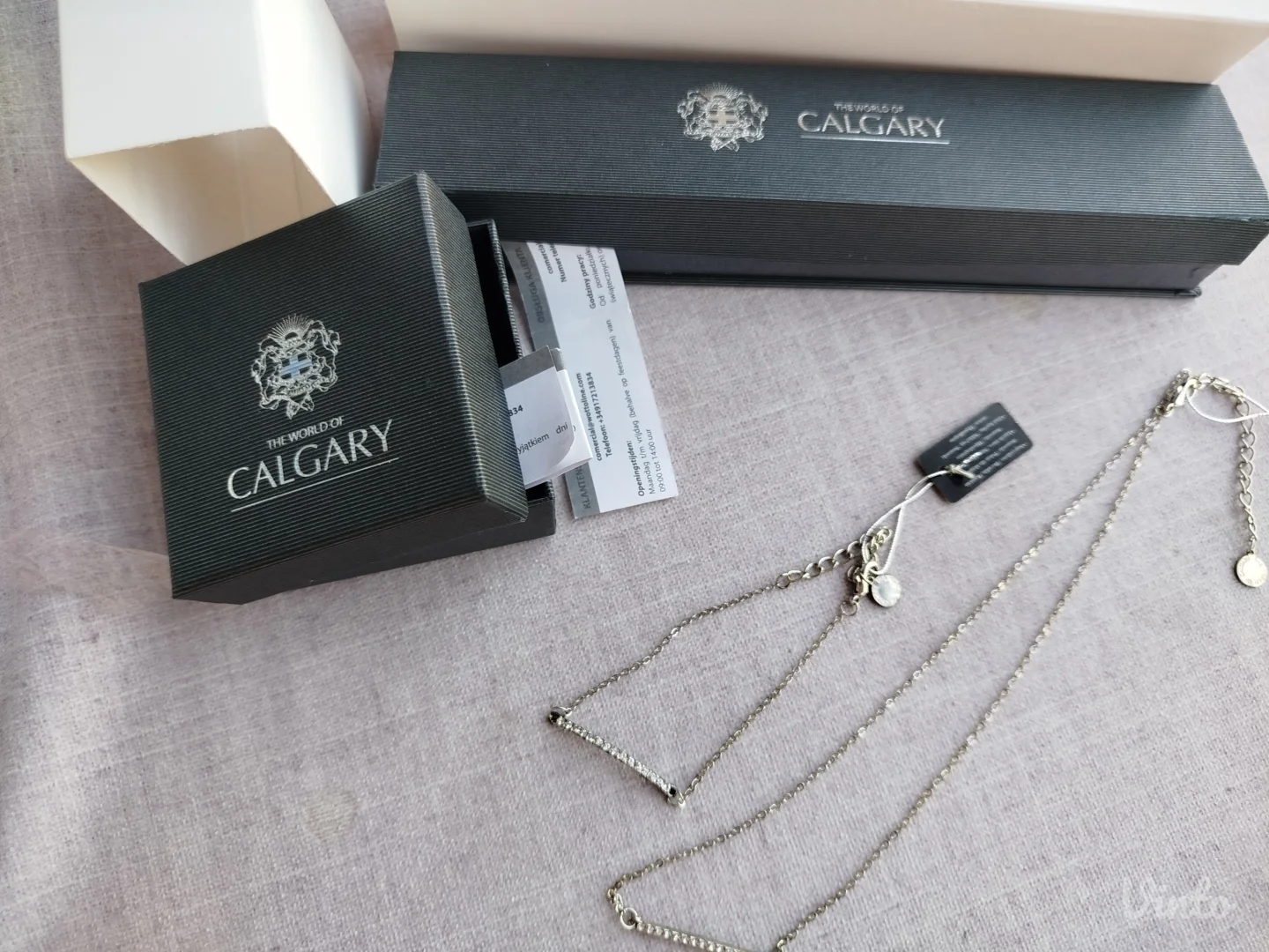 Calgary, set narukvica i ogrlica, sa Swarowski kristalima