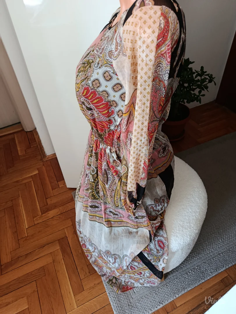 Zara boho haljina, S vel.