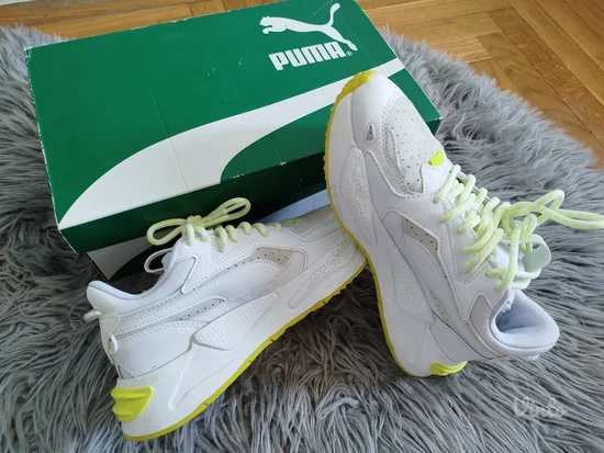 Puma, zenske, bele kozne patike, br.36