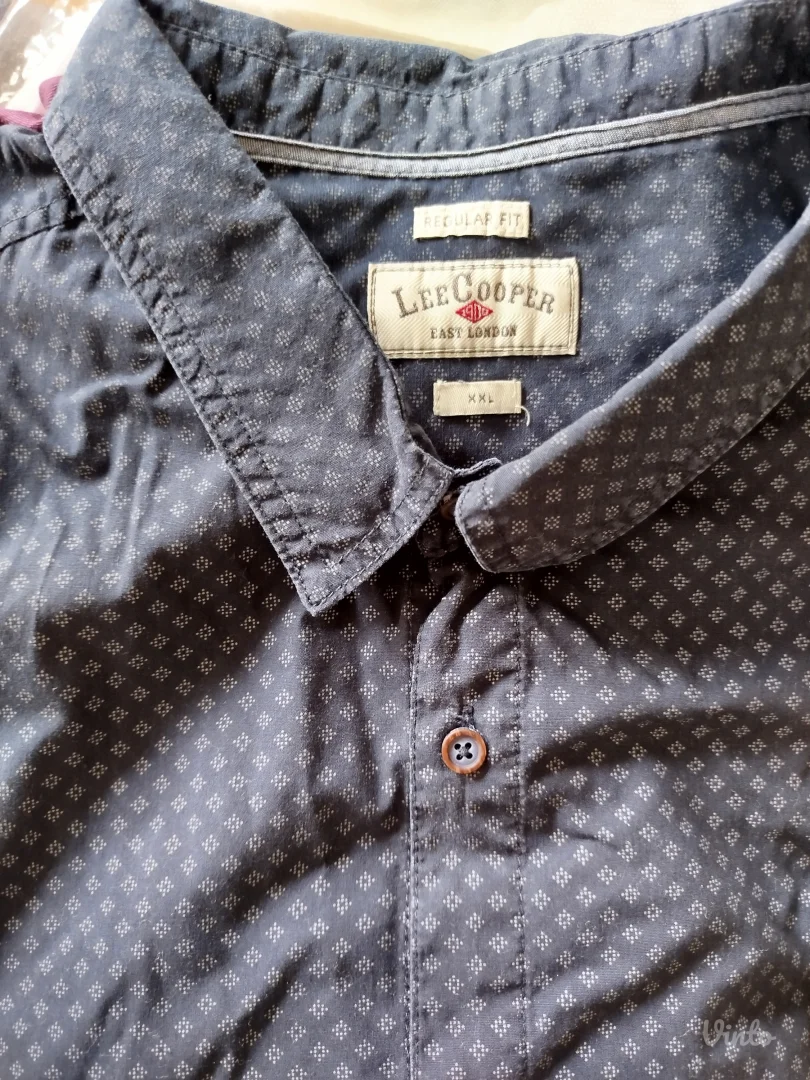 Muske kosulje, 2XL, kratki i dugi rukav, 9kom