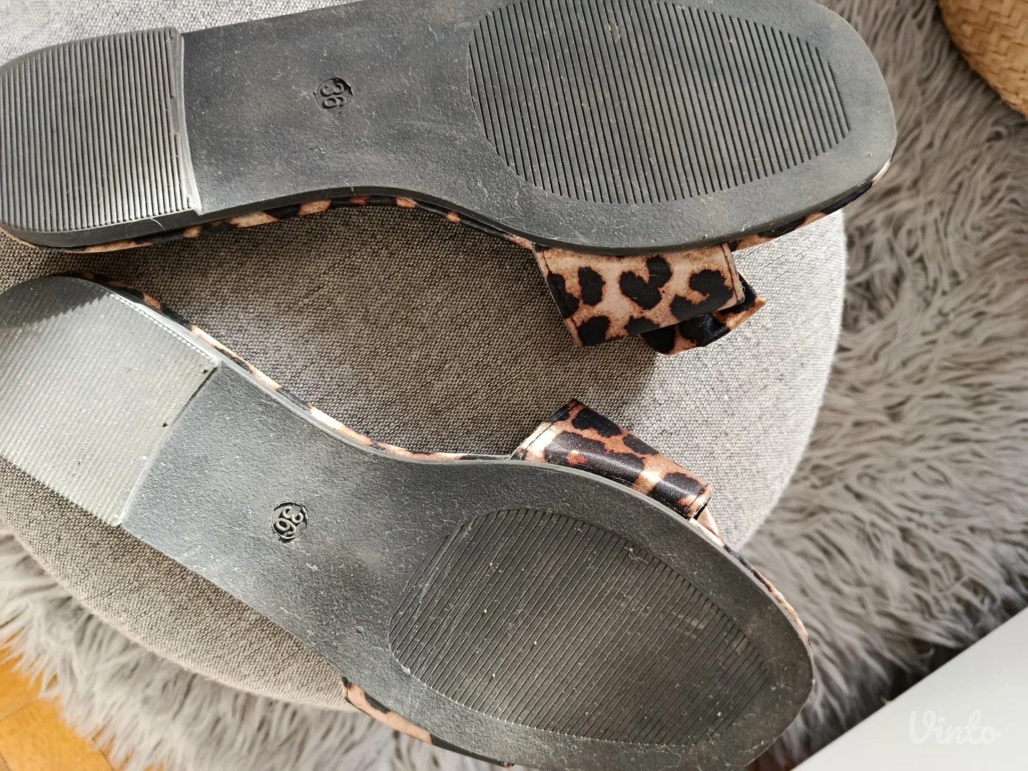 Sinsay animal print papuce, br.36