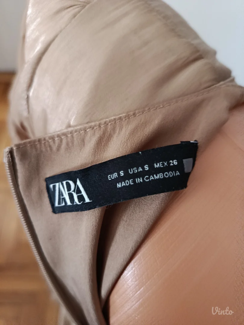Zara zlatna haljina, vel.S