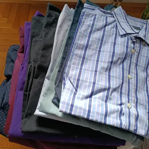 Muske kosulje, 2XL, kratki i dugi rukav, 9kom