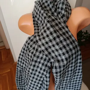 Zara sal karirani, crno/ sivo