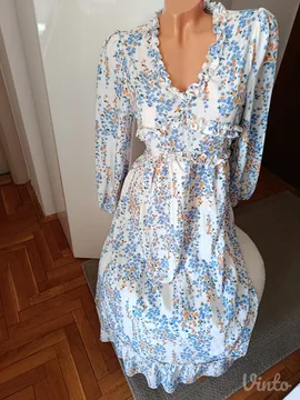 Haljina cvetna, S vel, Shein, romanticna