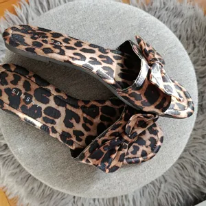 Sinsay animal print papuce, br.36