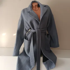 Zara vuneni kaput, vel.XS/ S, midnight blue