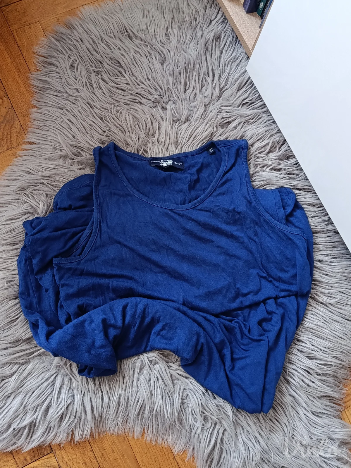 Haljina na bretele, L vel, kobalt plava, Superdry, AKCIJA