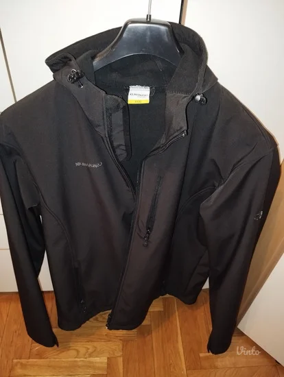 Muska crna jakna za trekking Kilimanjaro, 2XL