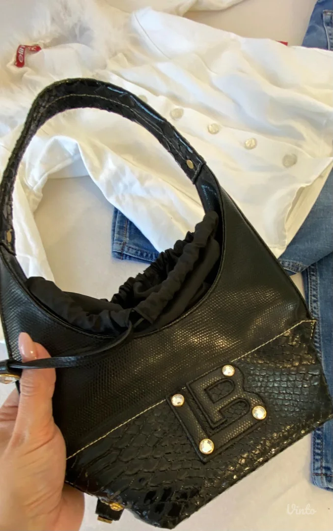 Y2K Komplet Farmerice Majica i Torba