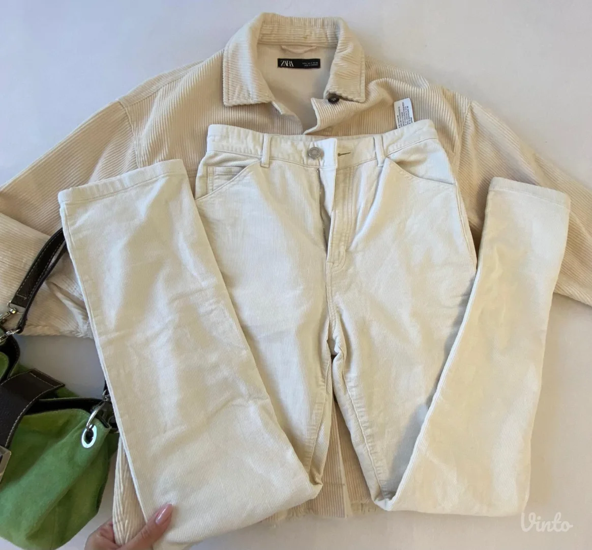 Komplet Massimo Dutti Pantalone i Zara Jakna