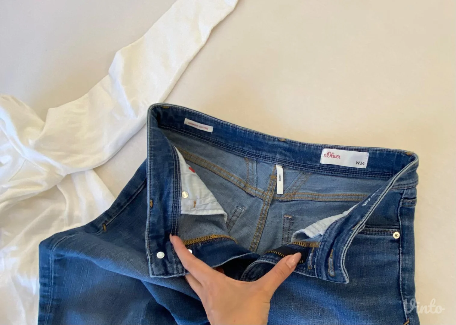 Y2K Komplet Farmerice Majica i Torba