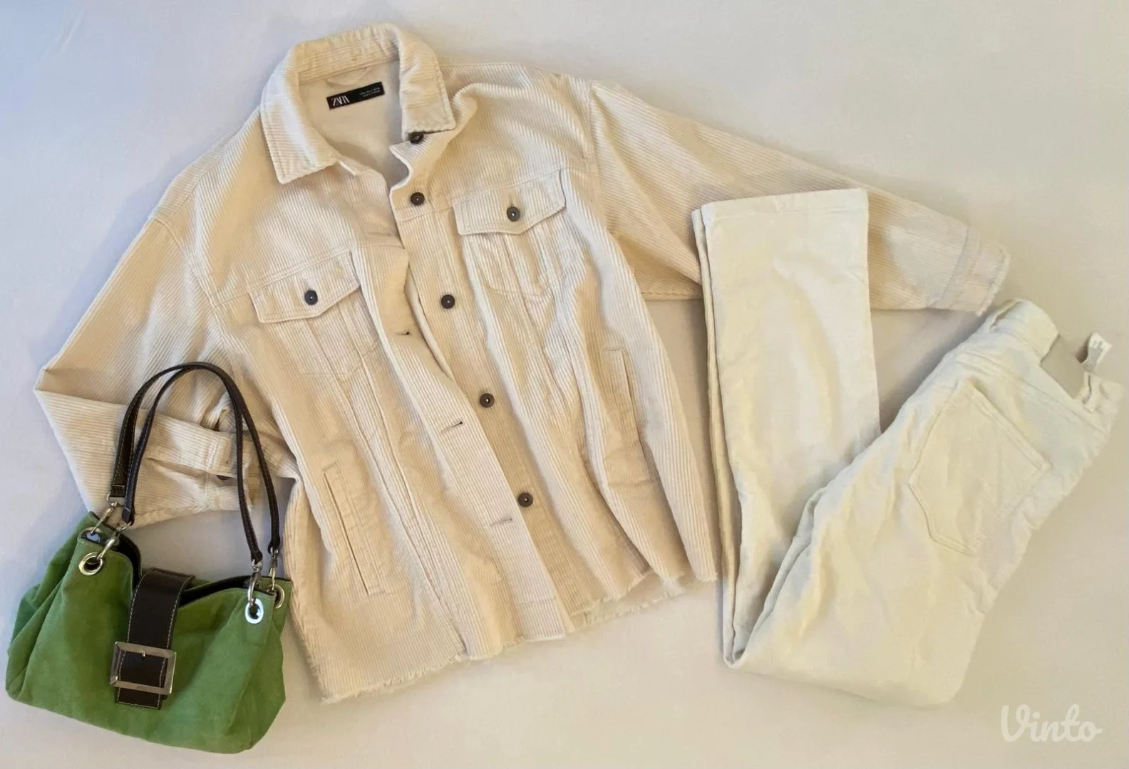 Komplet Massimo Dutti Pantalone i Zara Jakna