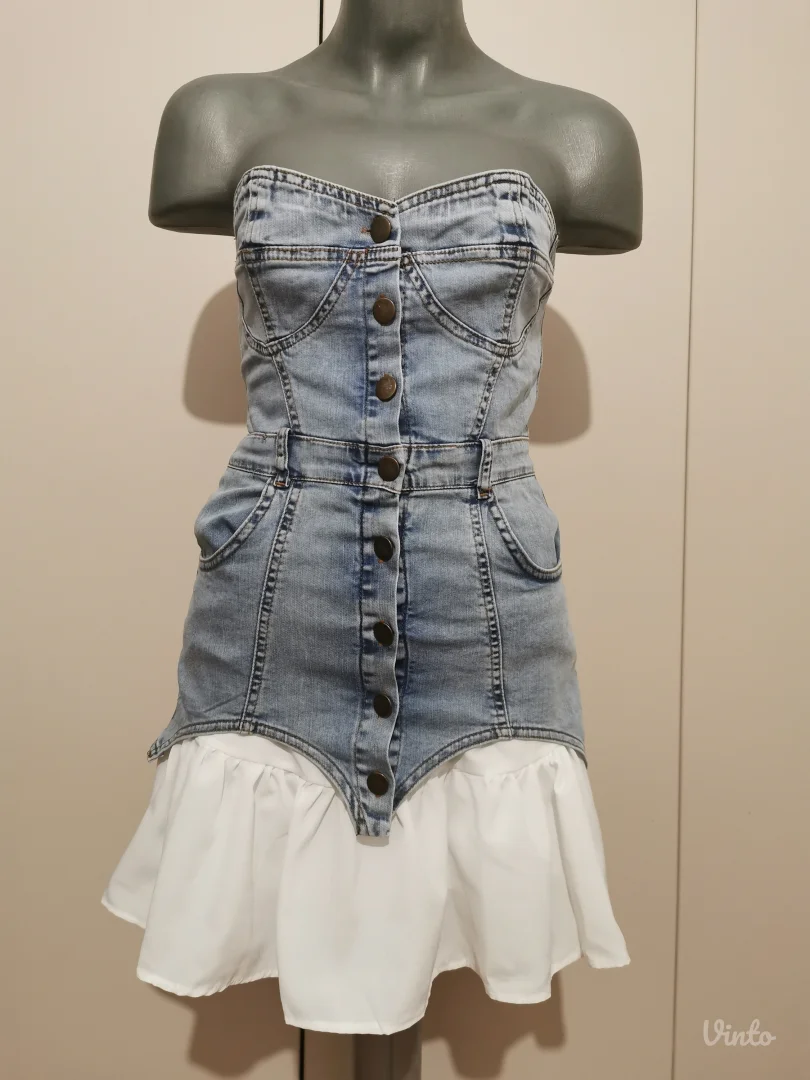 Nova teksas haljina sa etiketom