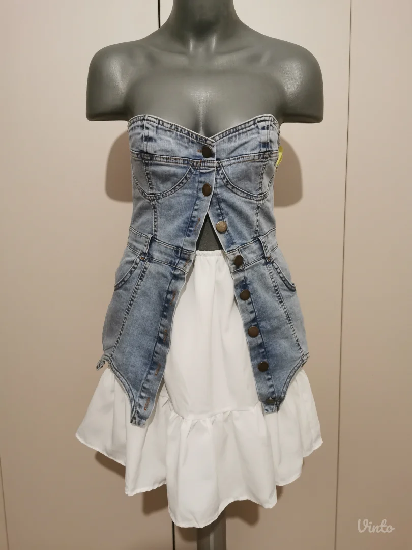 Nova teksas haljina sa etiketom