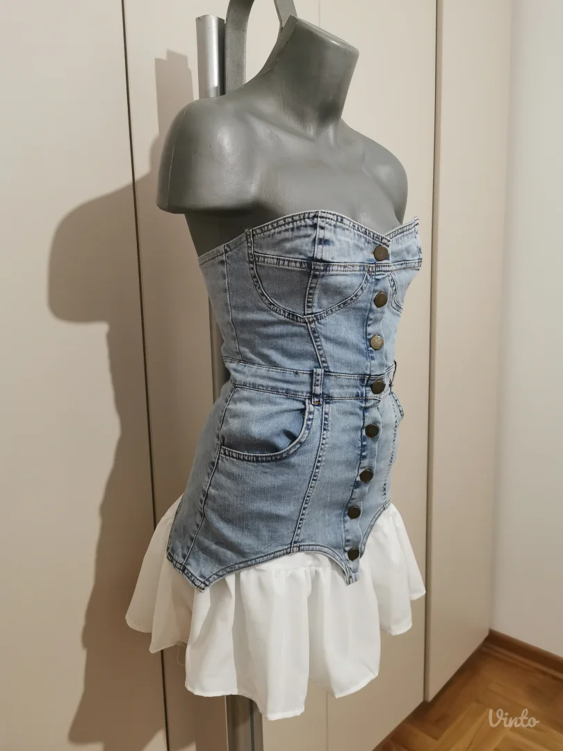 Nova teksas haljina sa etiketom