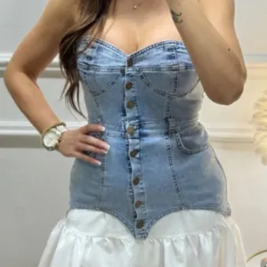 Nova teksas haljina sa etiketom