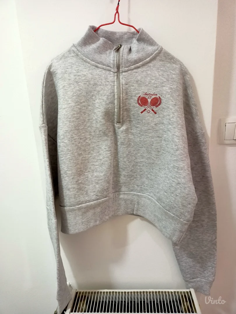 Nova Sinsay crop dukserica L